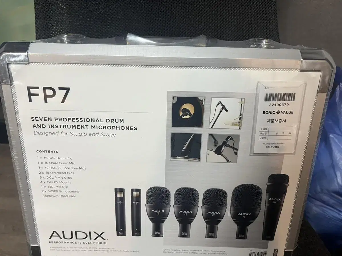 드럼 마이크) Audix Fp7 미개봉 판매