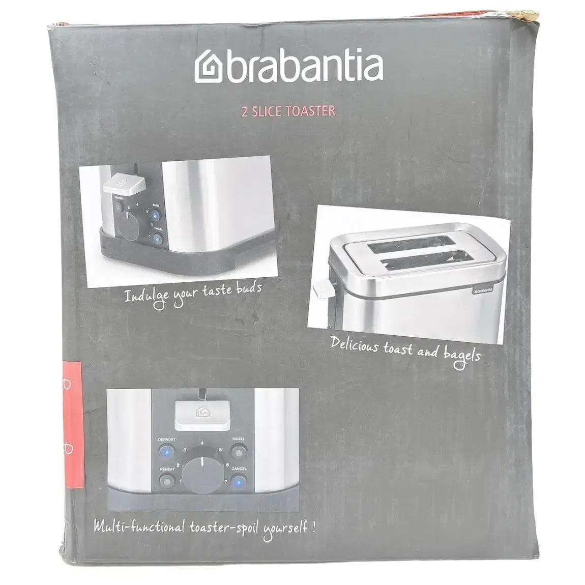 Brabantia 브라반티아 일렉트리컬 다이나믹 2 슬라이스 토스터기