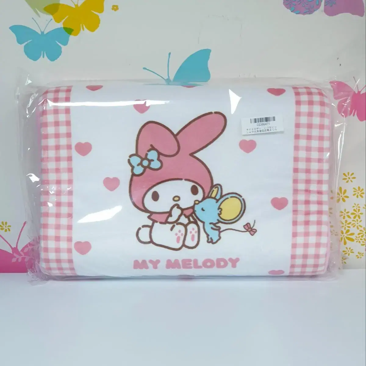 My Melody Always Be With You Memory Foam Pillow San Rio Genuine Japanese Goods