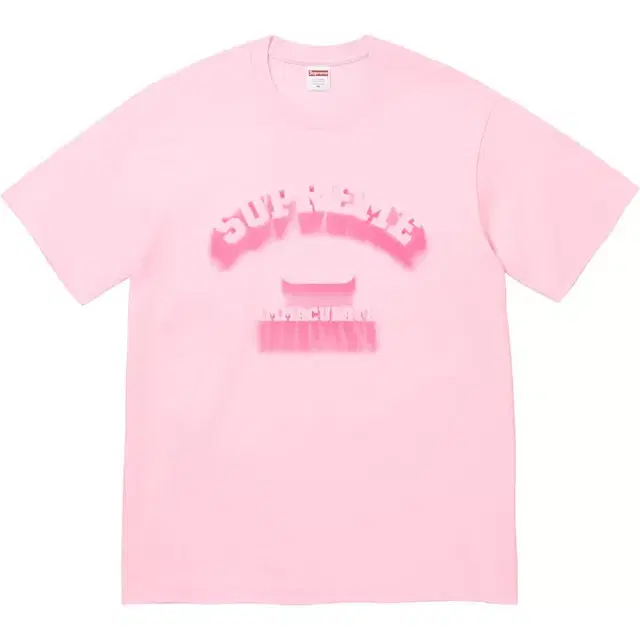 정품  S,M,L,XL,2XL 슈프림 쉐도우 반팔티SS24 슈프림반팔블랙