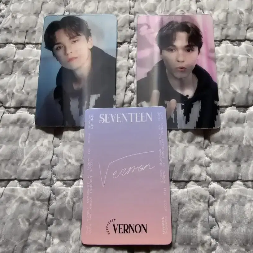 세븐틴 헌혈포카 SVT 렌티 포카 SEVENTEEN VERNON