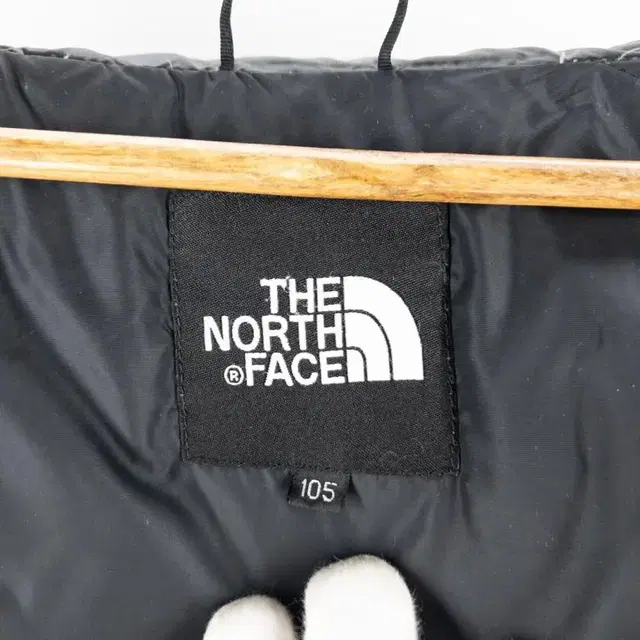 Northface 노스페이스 눕시 남성 거위털 패딩 105/빈티지홍