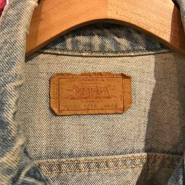 90s levis 리바이스 MADE IN USA 3rd 데님 트러커 자켓