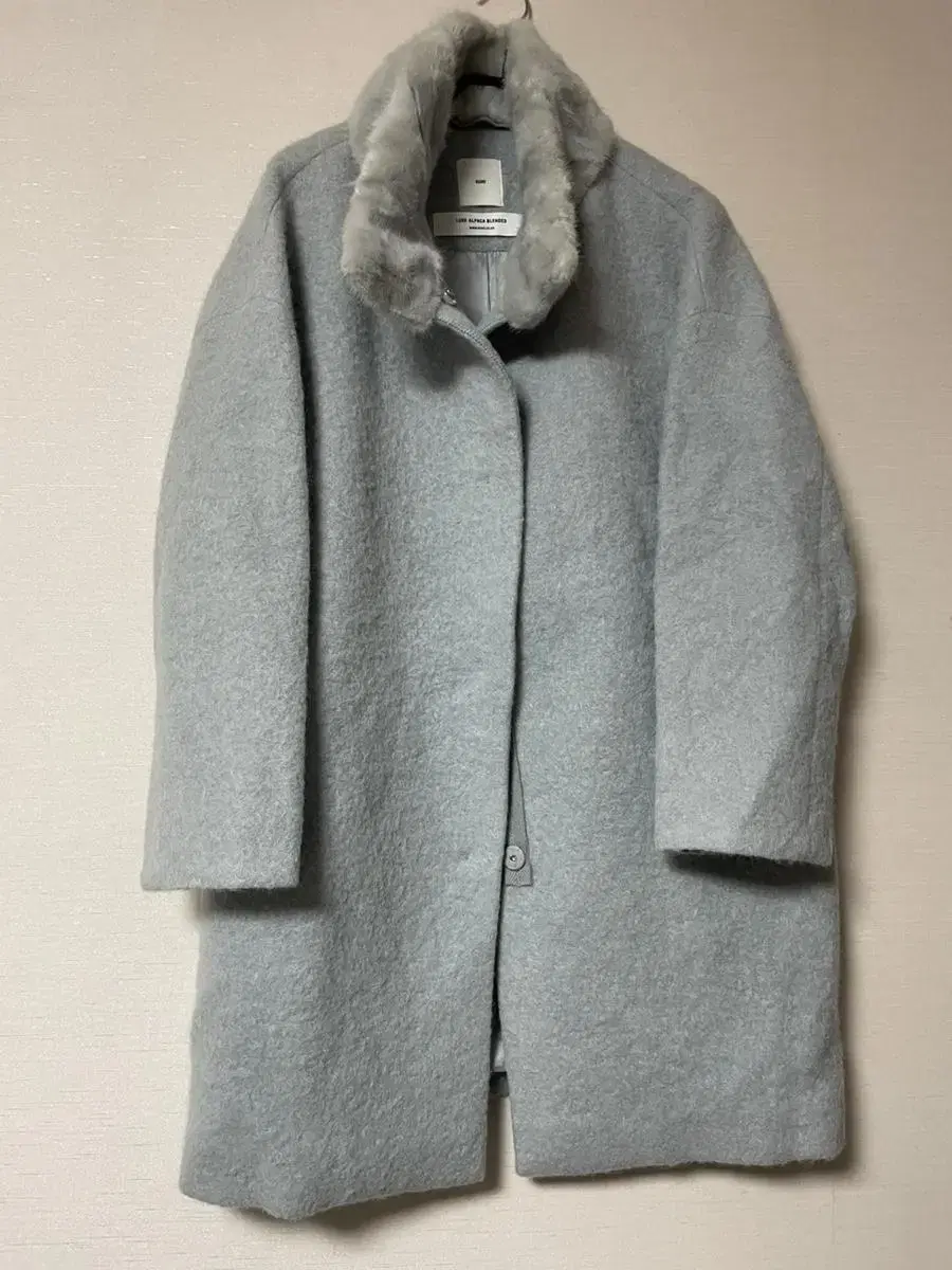 Relief Mink Kara Alpaca Coat