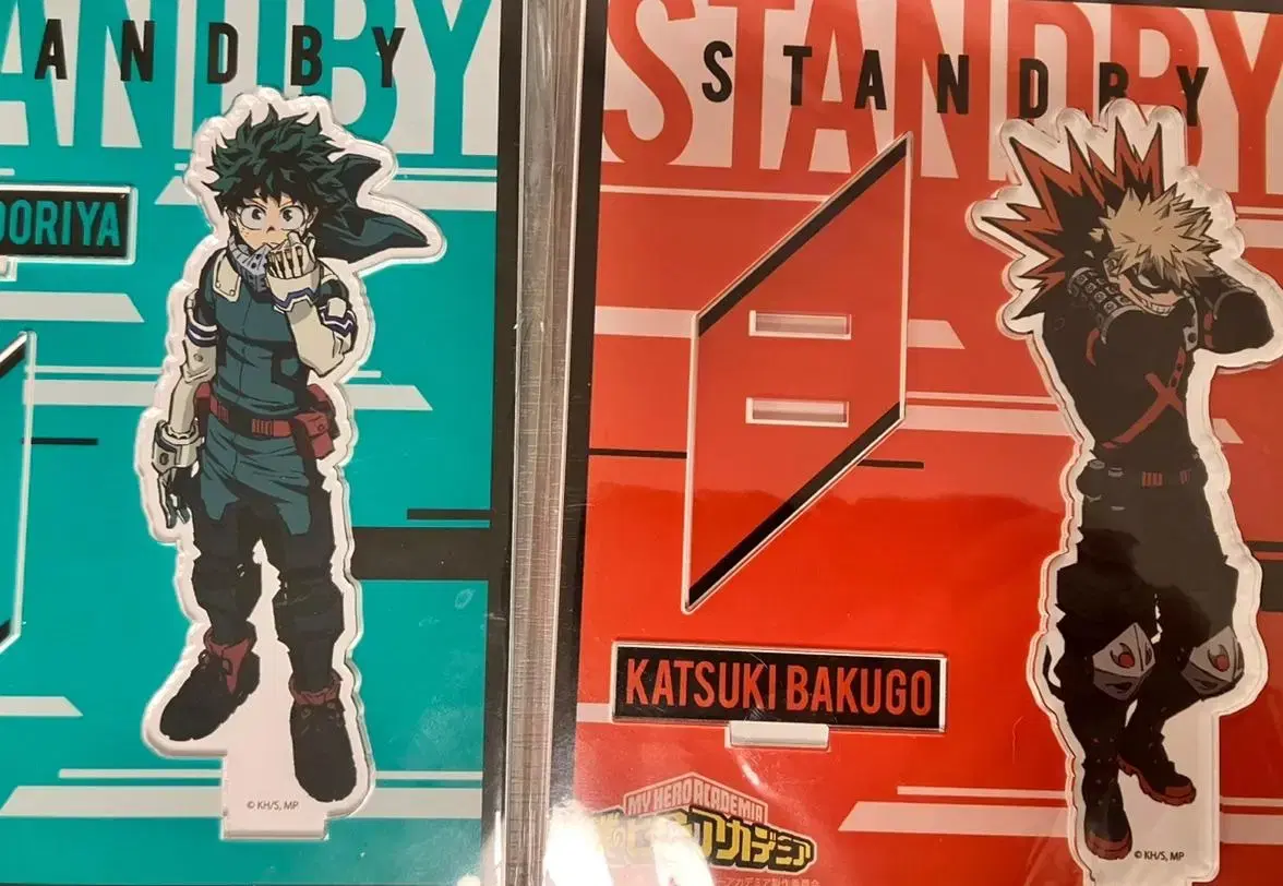 Unsealed) Midoriya Bakugo Standby acrylic stand