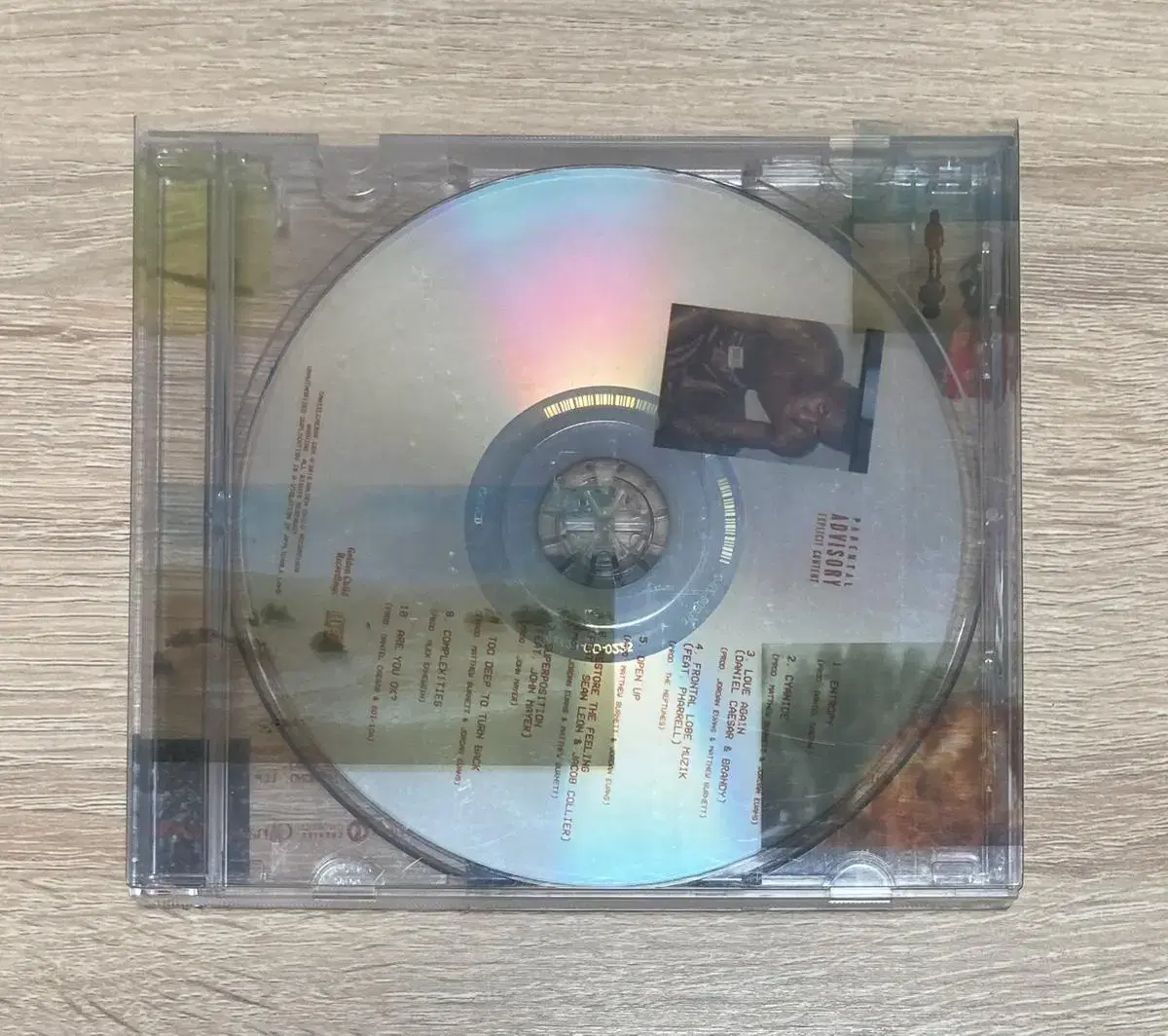 다니엘 시저 Case Study 01 CD 판매