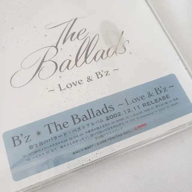 B'z(비즈) The Ballads 프로모션반 CD