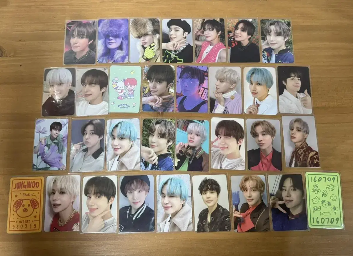 NCT 127 nct jungwoo Photocard photocard bulk WTS