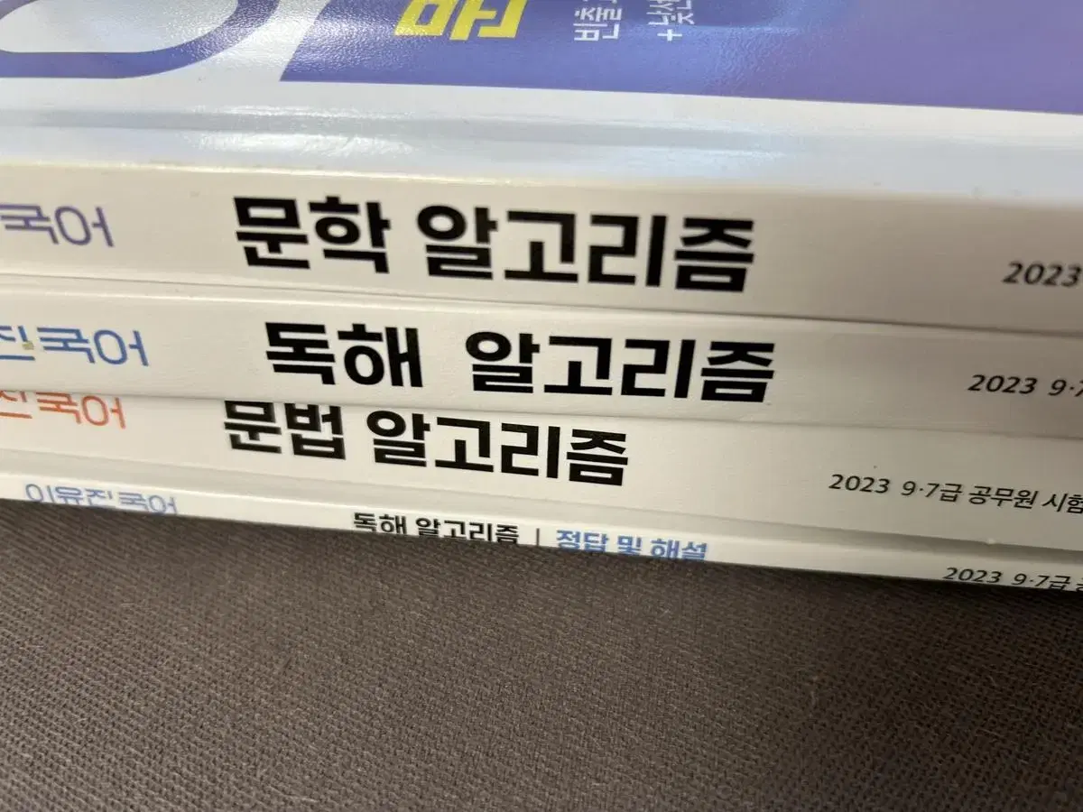 이유진 국어 알고리즘 독해 문학 문법