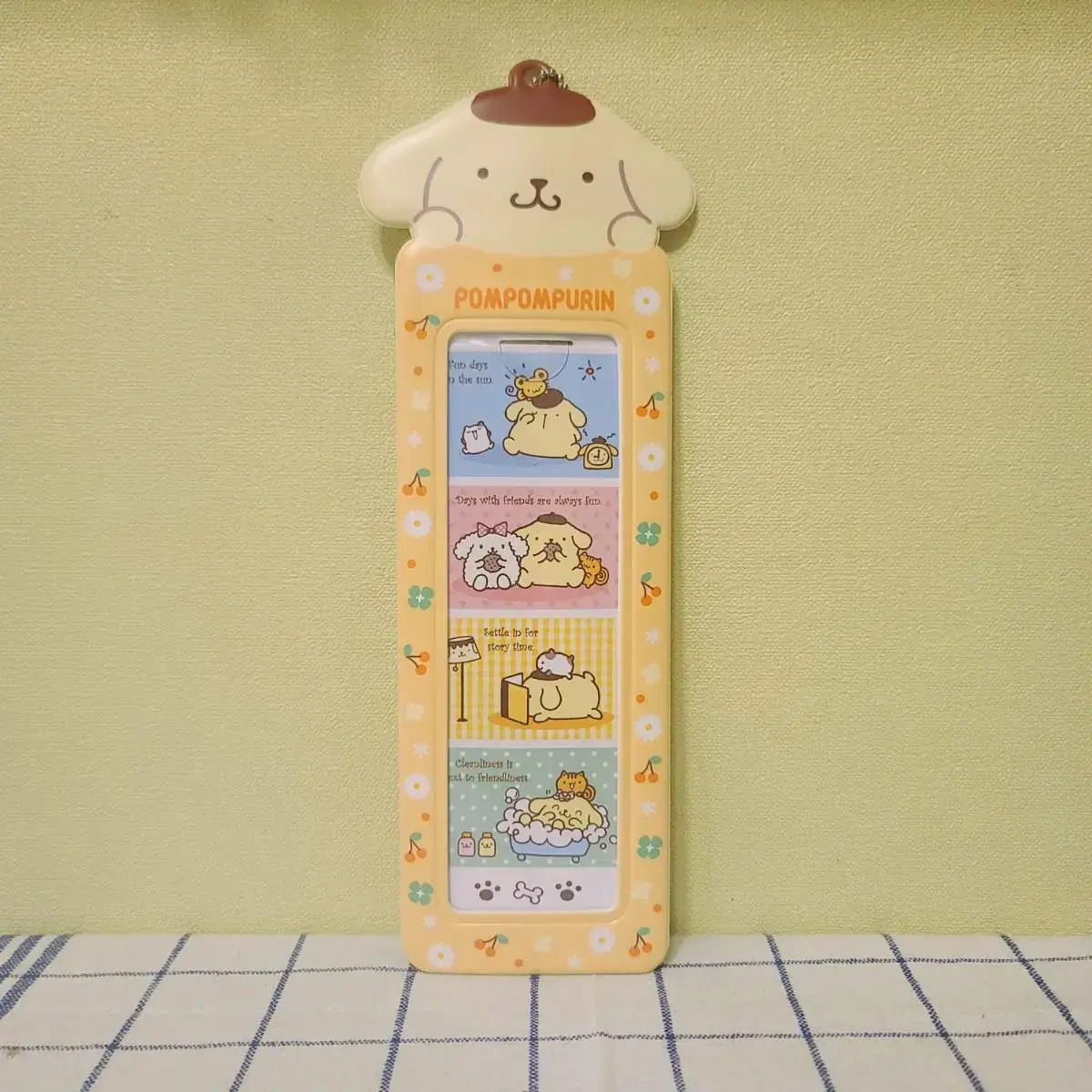 Sanrio Necut Photo Holder Pompompurin