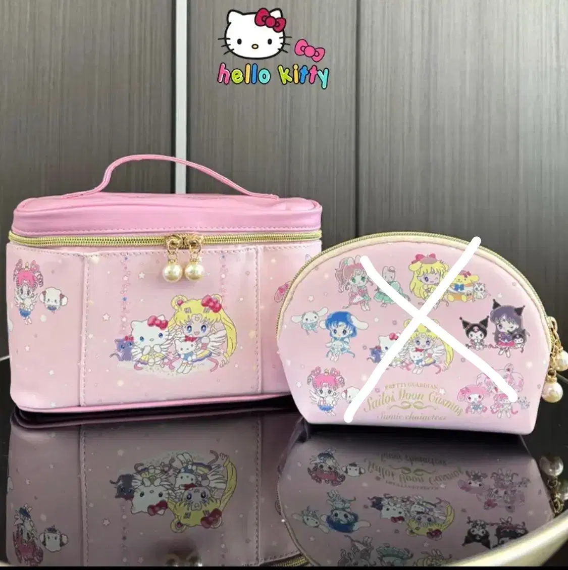 [NEW] Sailor Moon Sanrio Collaboration Square Pouch Vahn Pouch