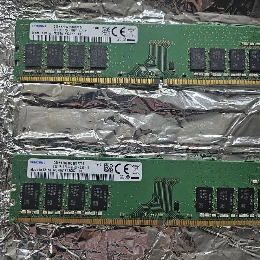 ddr4 삼성 2666v 8gb*2