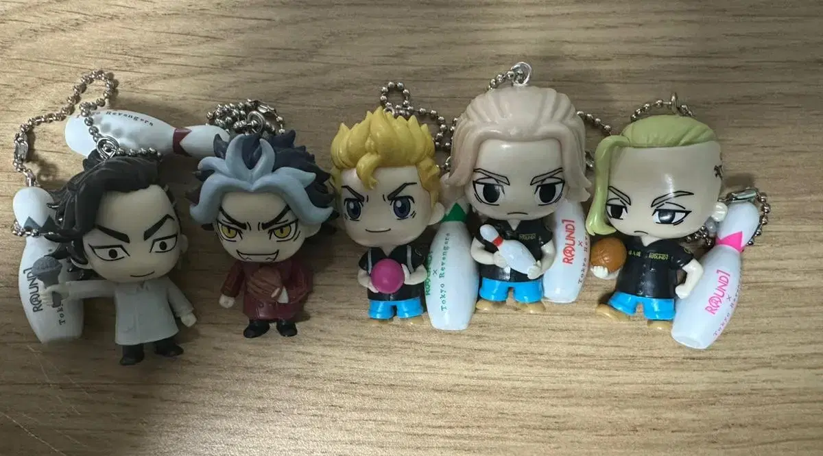 Tokyo Revengers Round One Collaboration Gacha Figure Keyring