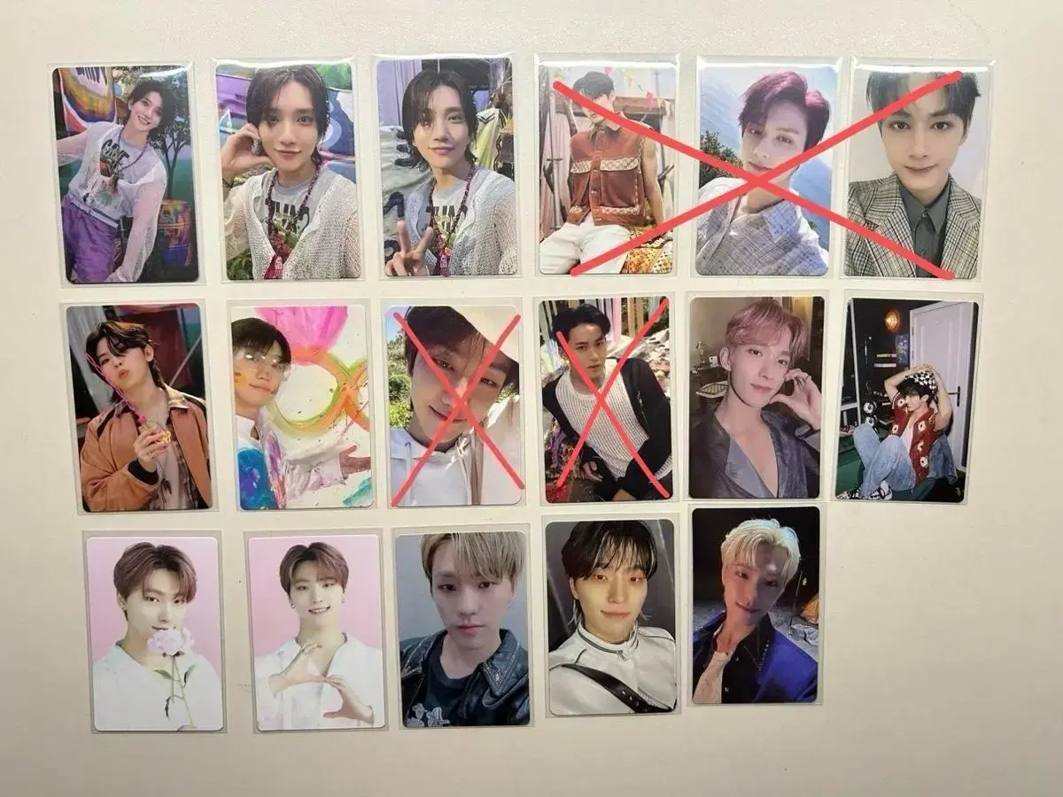 Seventeen Shua jun woozi the8 mingyu dk dino photocard WTS