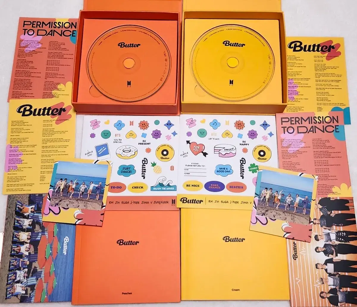 Bulk Butter Peach version album Configuration sell pre-order benefit TinCase