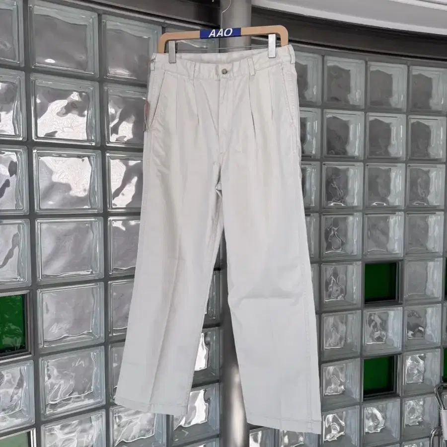 orslow 오어슬로우 tuck wide trousers 트라우저 팬츠