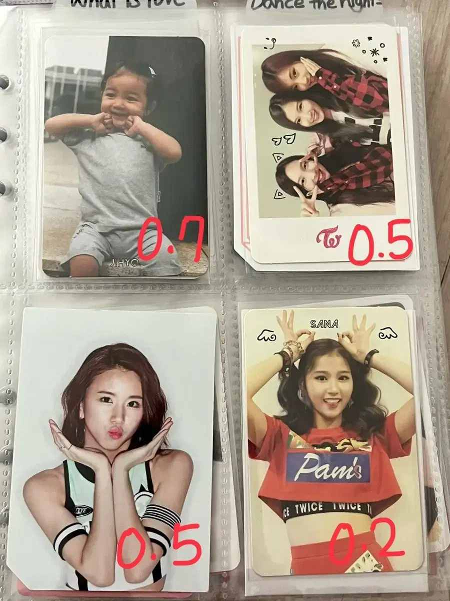 Twice album photocard sell it