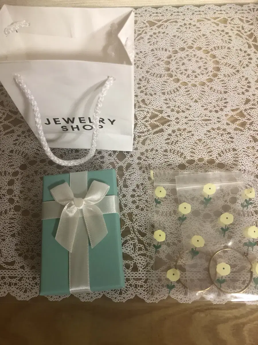 새제품 14k루비귀걸이