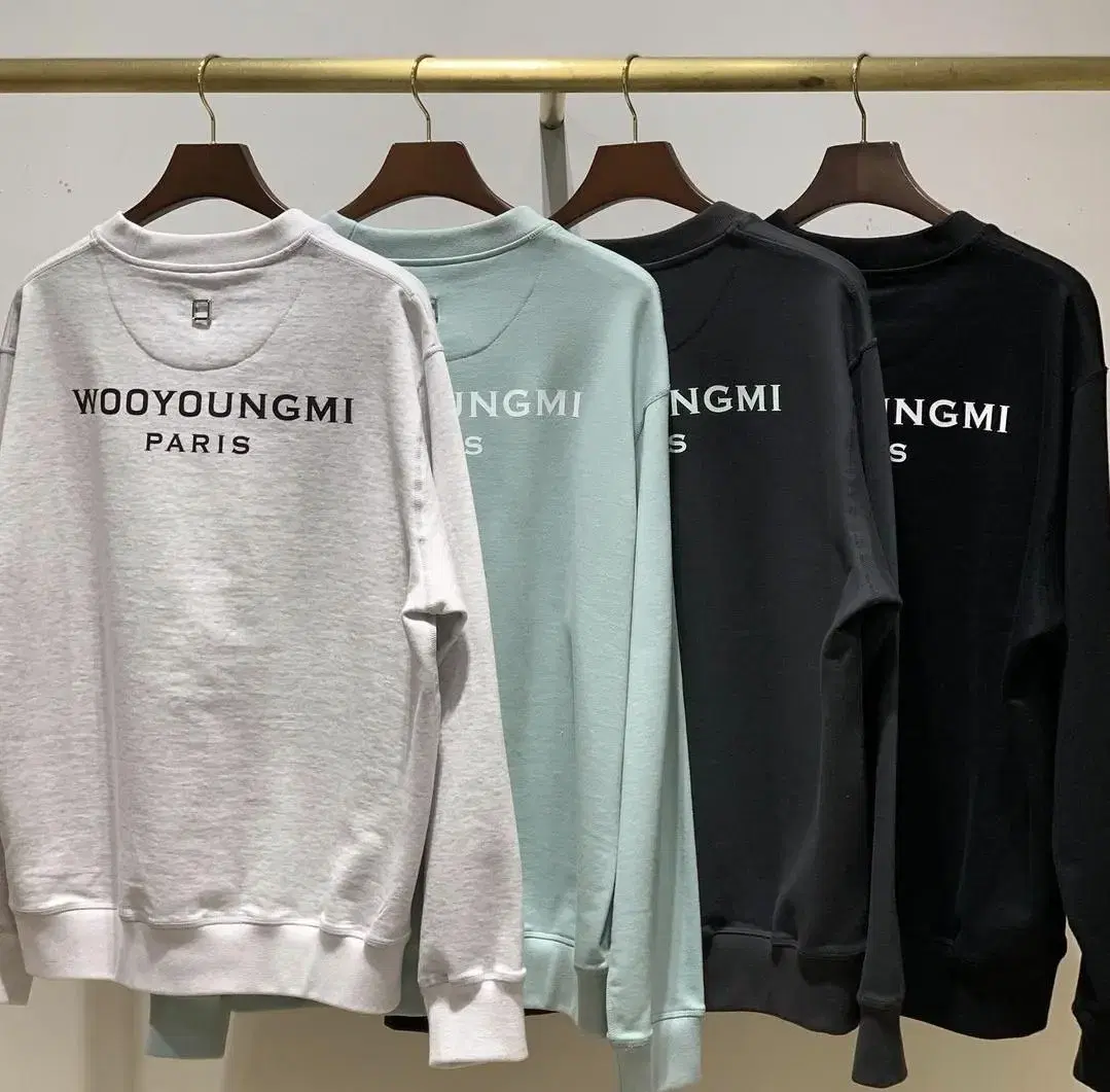 Wooyoung Mi 24SS Man-to-Man New Arrivals