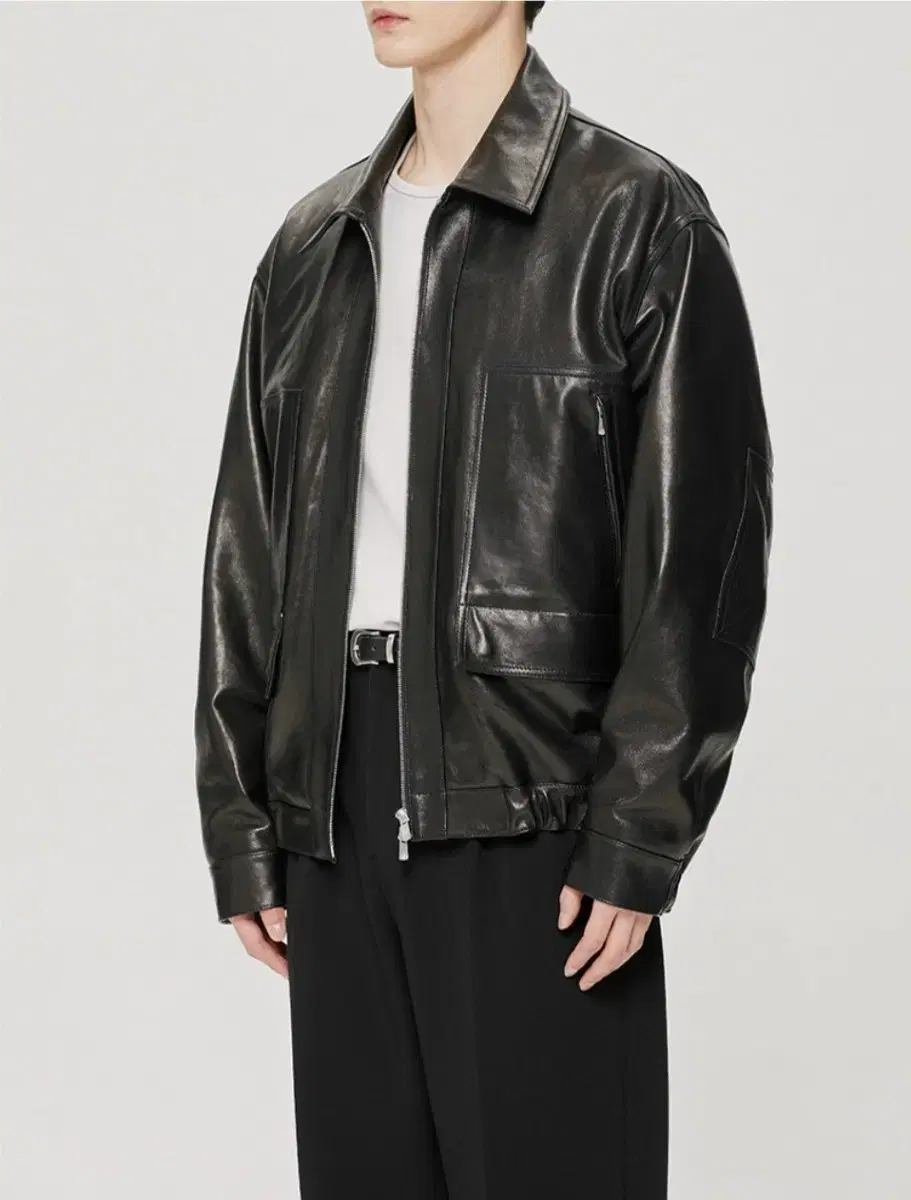 Inspector 604 Leather and Leather Bloisons Jacket