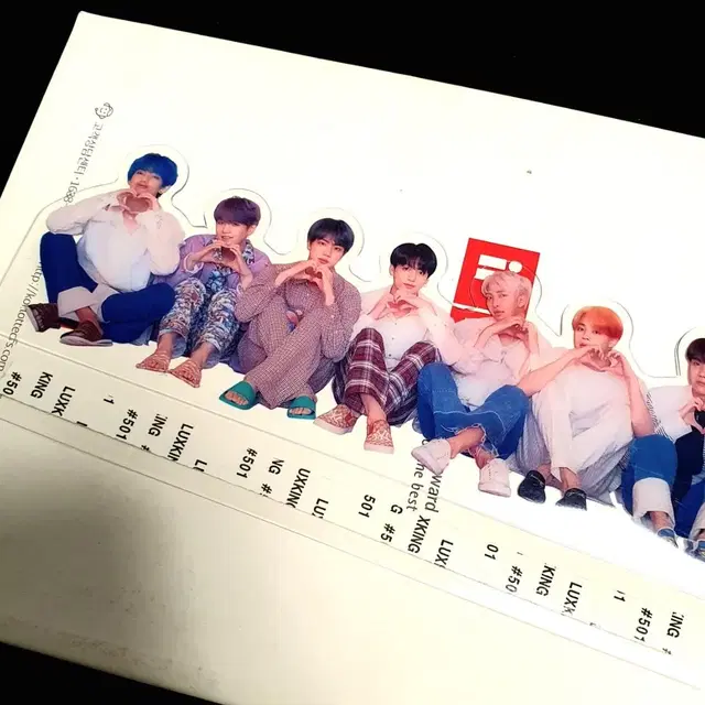 방탄 방탄소년단 bts 페르소나 초회한정 클리어 포토 피켓 스탠드