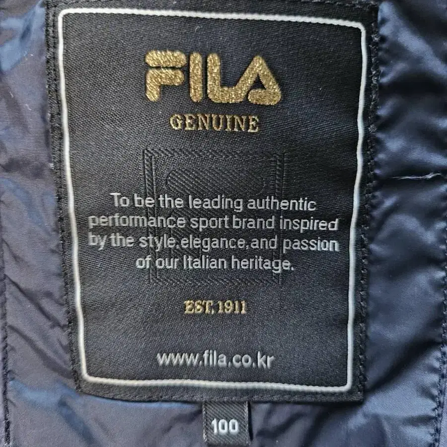 휠라 fila 여성용 경량패딩 구스다운패딩 숏패딩 거위털 패딩 100