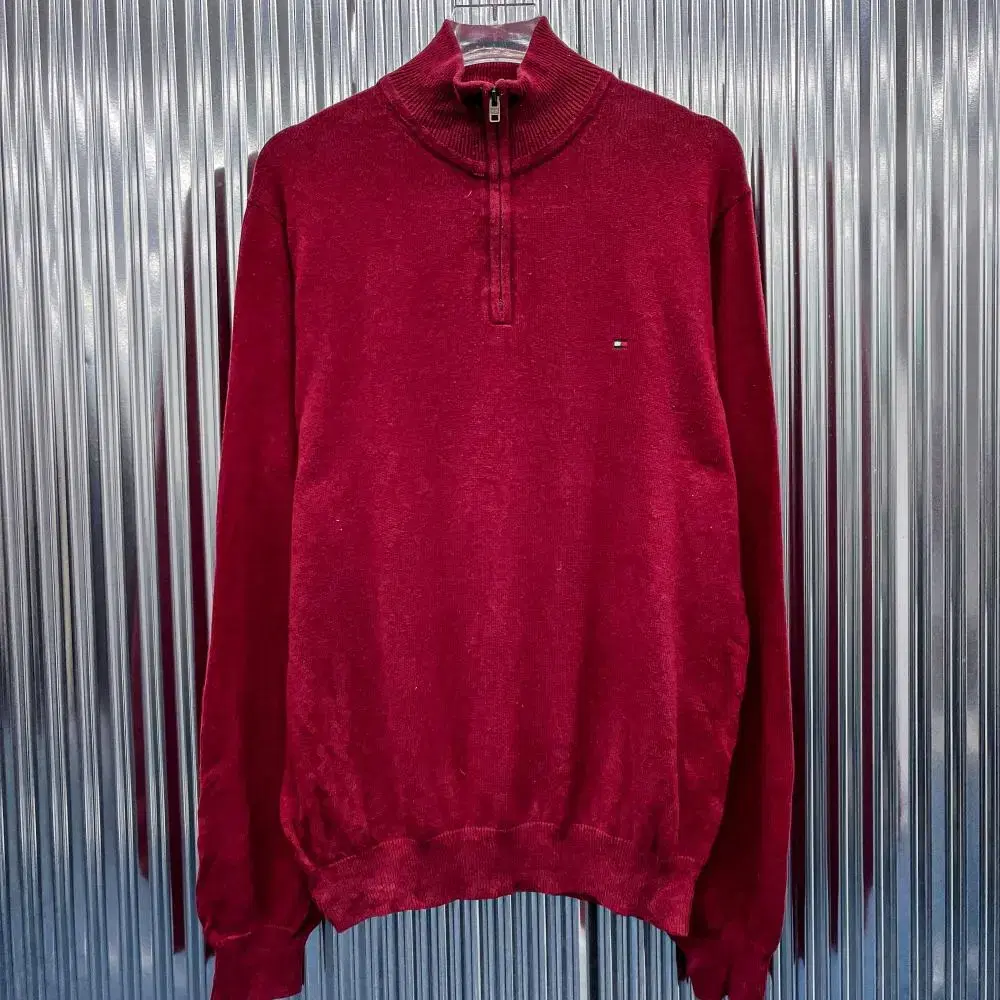 Tommy Hilfiger Vahn Zip-up Knit (Domestic L) X275