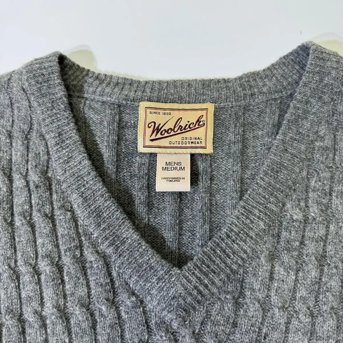 Woolrich 니트 베스트 (kold_5563)