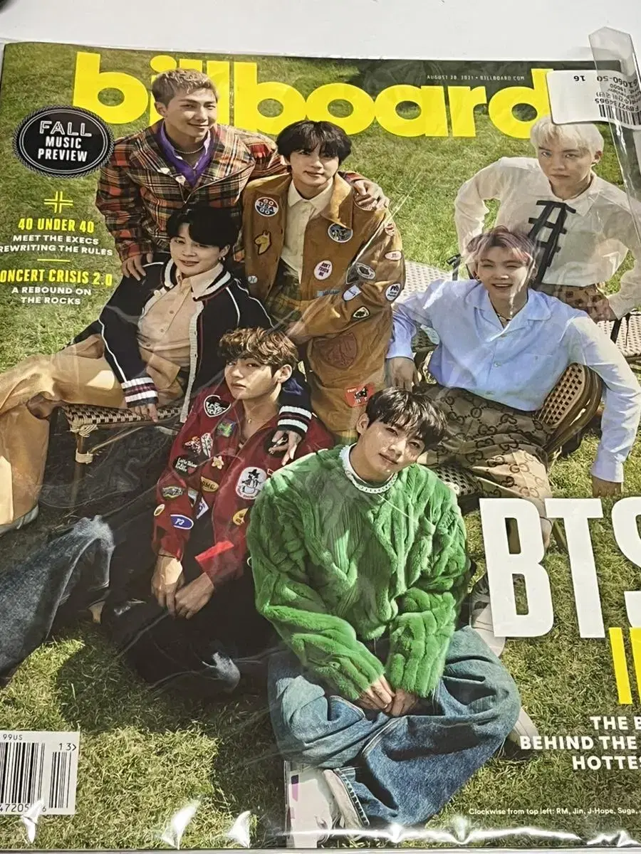 [unsealed]bangtan billboard magazine