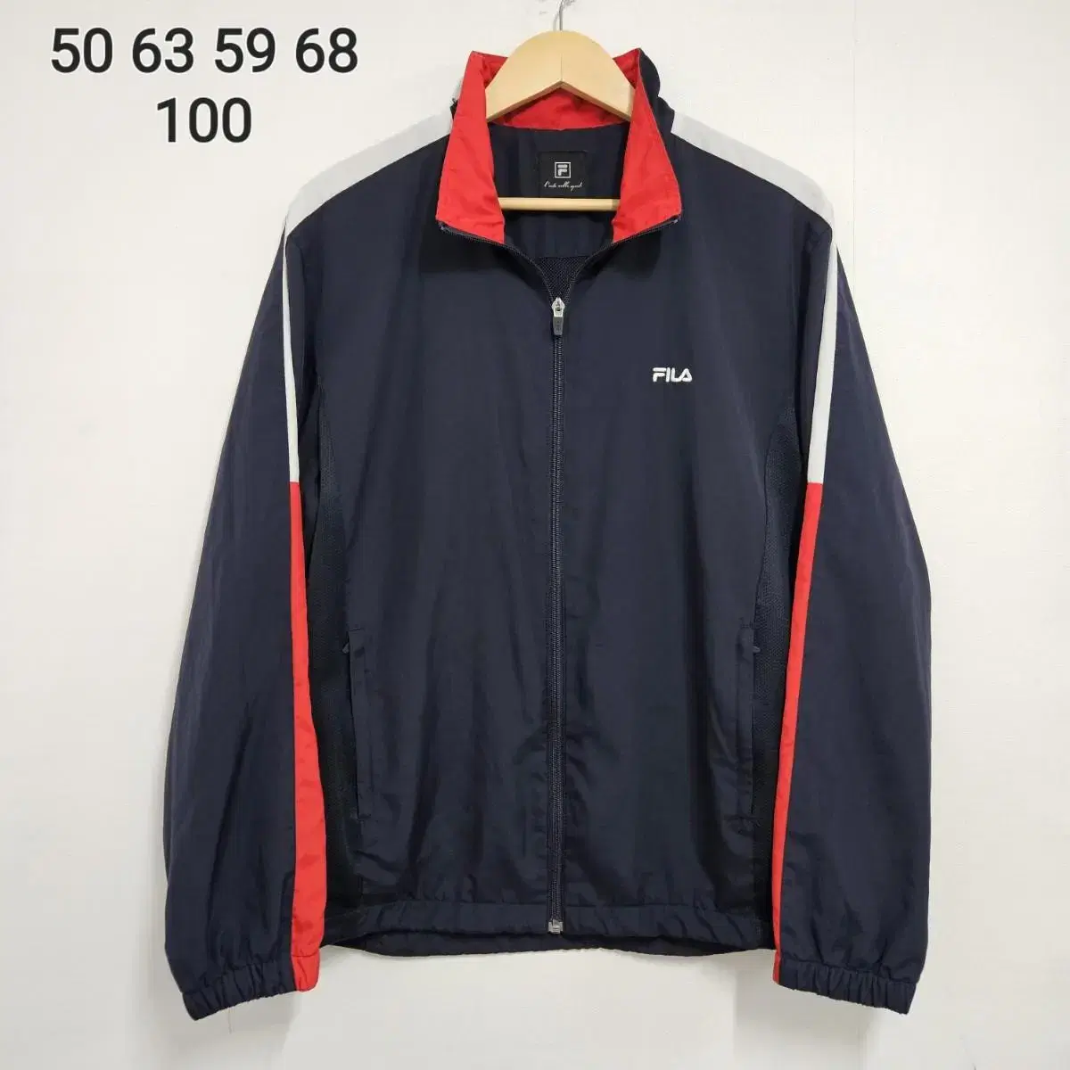 100) 00's Old School Wheela Color Matching Windbreaker