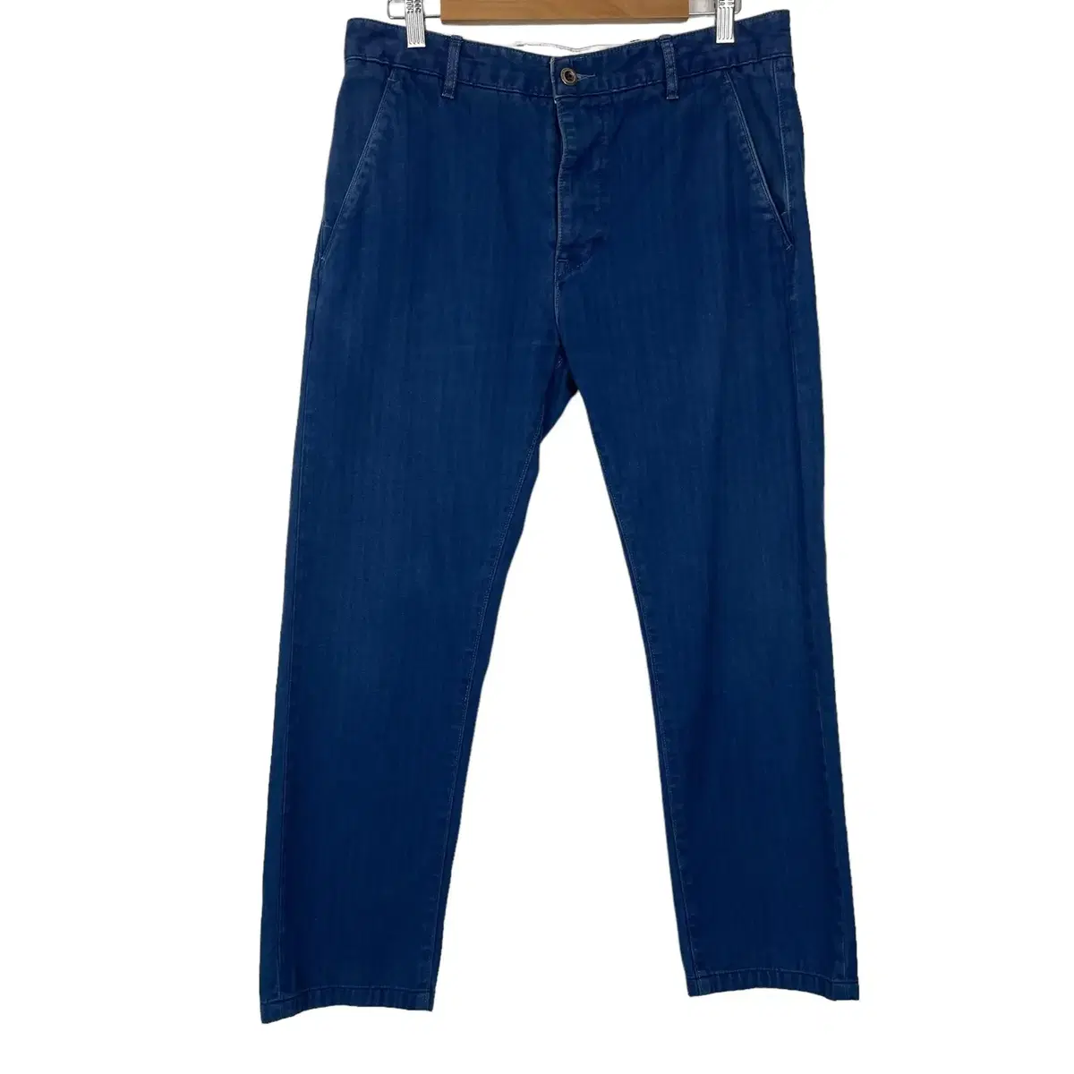 Levi's Jin Blue Button Cotton Trousers