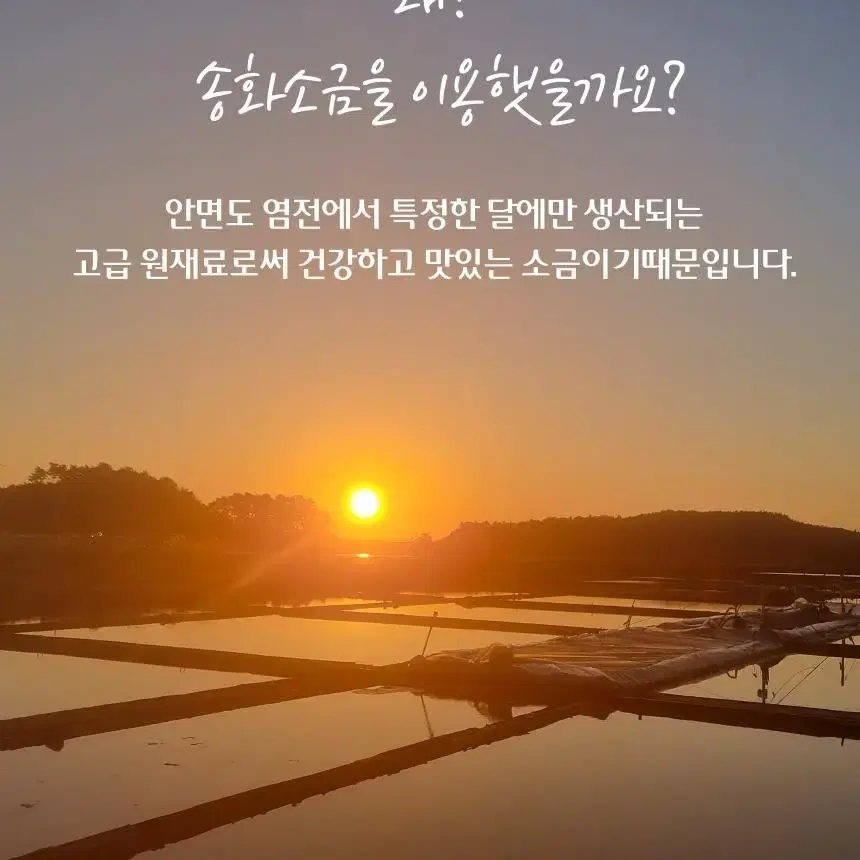 안면도 송화소금 즉석 구이 김