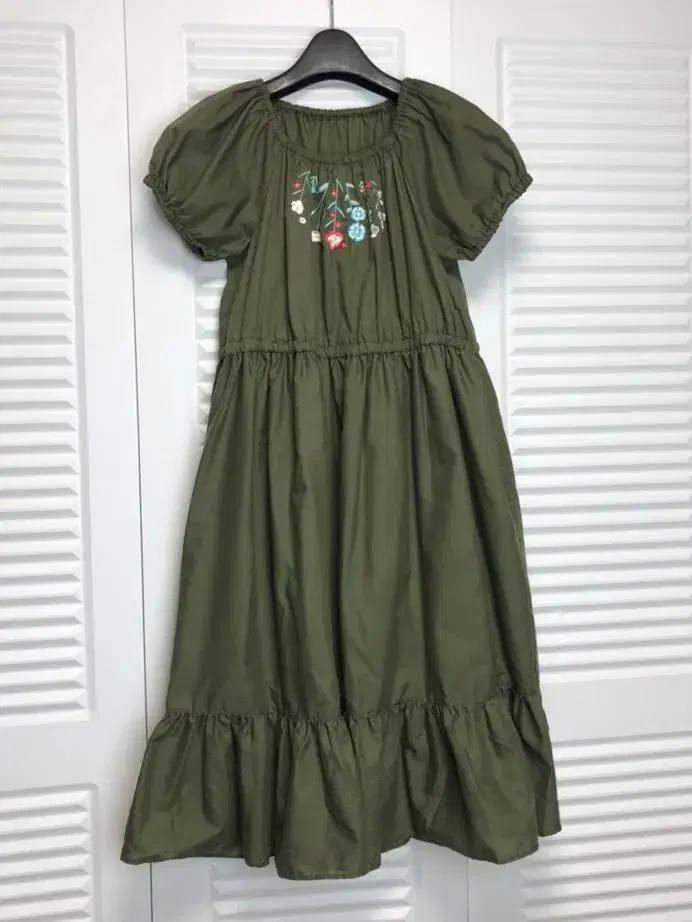 JUSOO KHAKI MORI ONEPIECE