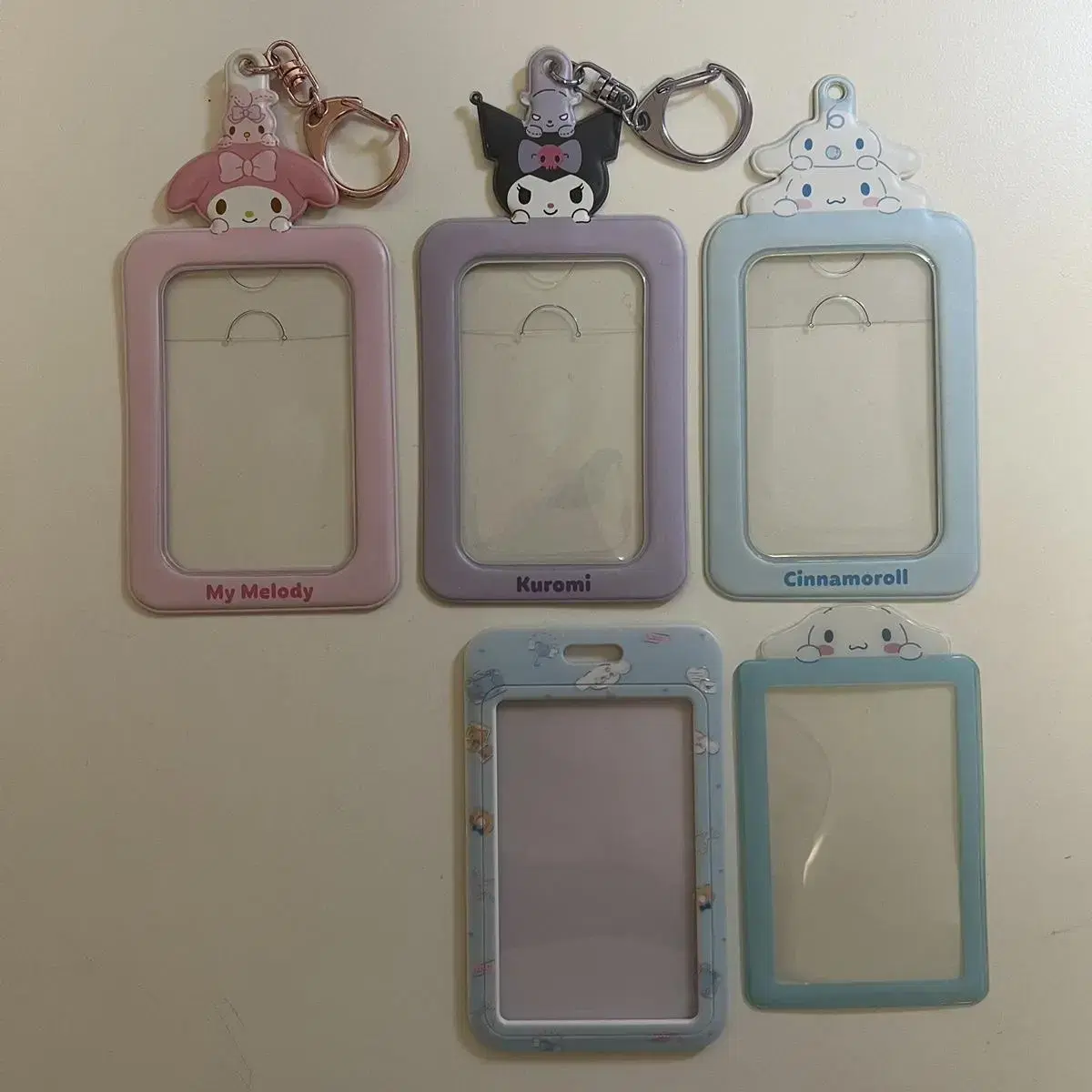 San Rio photocard holder wts (mamel,cinnamoroll,kuromi)