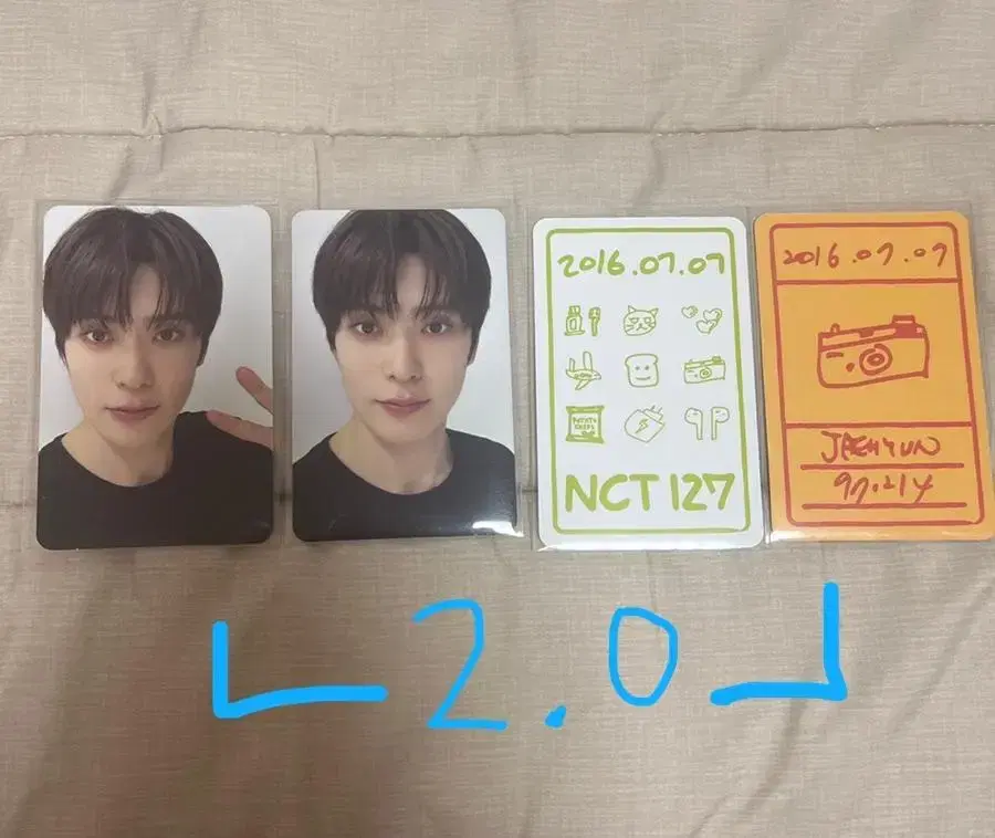 NCT jaehyun 7th Anniversary Amulet photocard bulk WTS