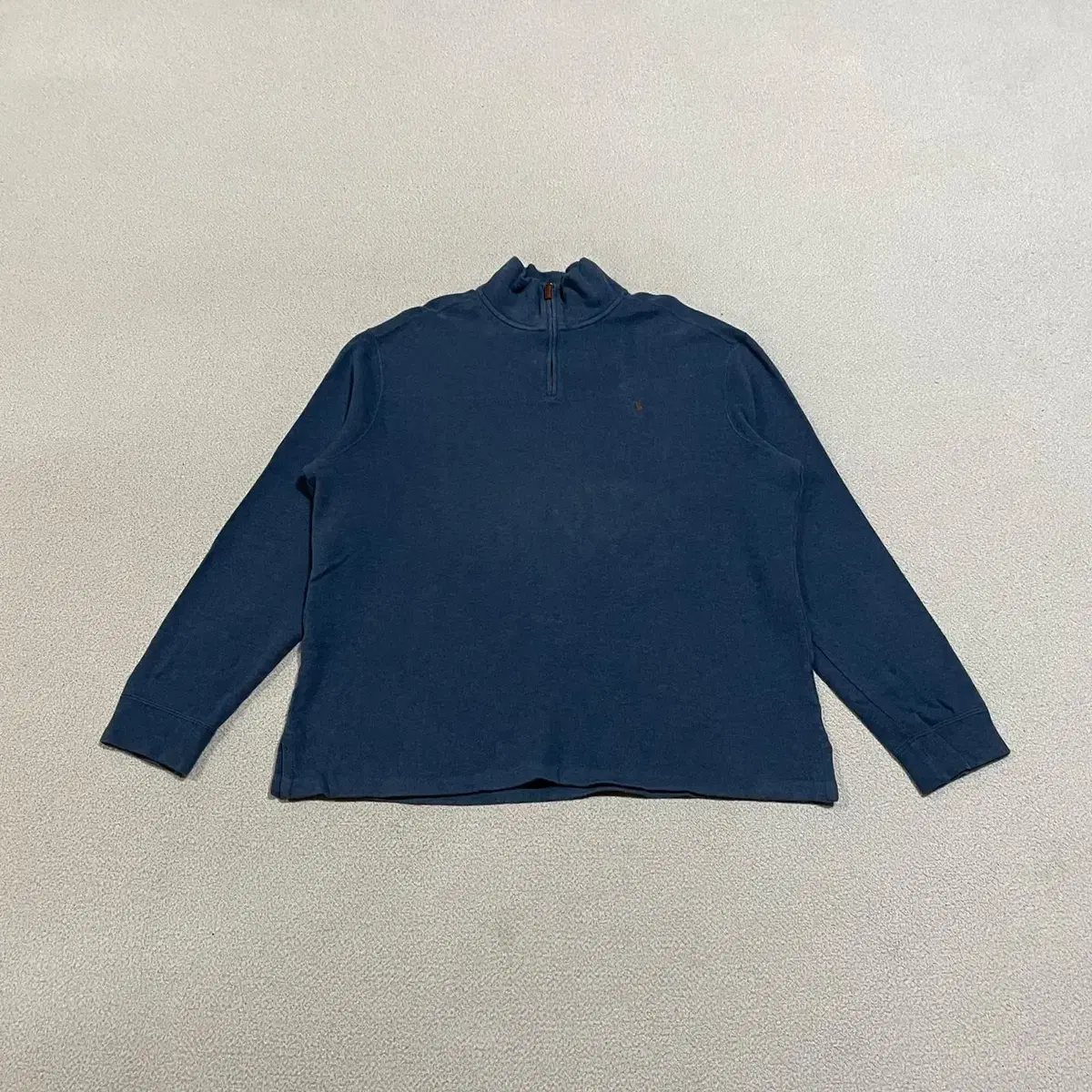 XXL Polo Vahn zip-up knit N.3433