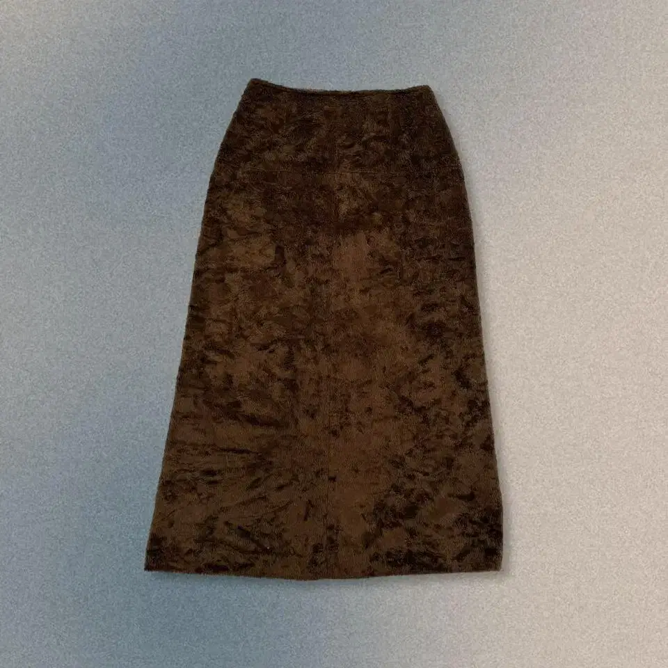 vintage velour  midi skirt