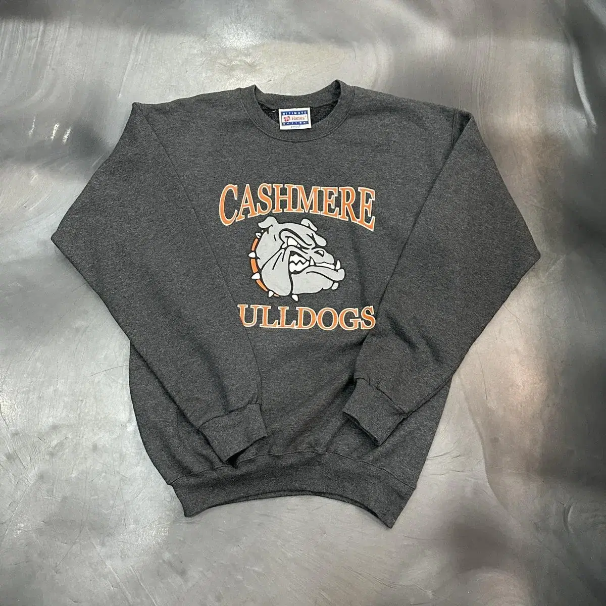 [S] Hanes Hanes Cashmere Bulldog Sweater