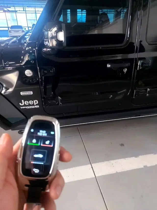 지프 jeep 열쇠시동키 구형 폴딩키에서 원격제어 디지털키로 컨버젼 개조