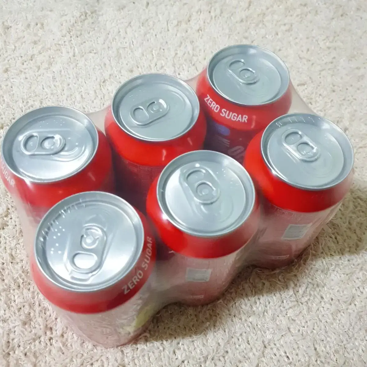 (새상품) 탄산 제로 음료 사과 스파클링 음료 340ml 12개