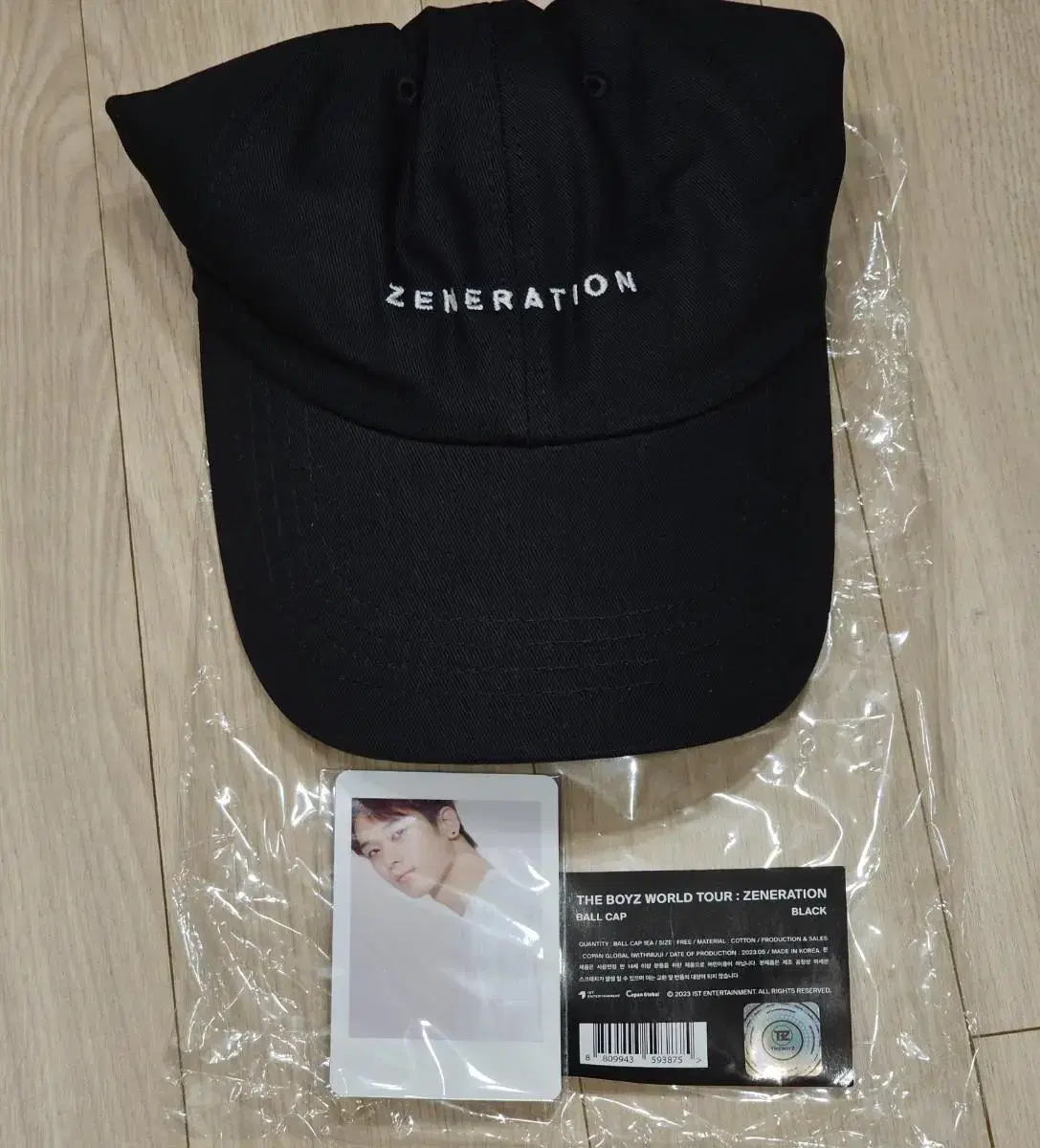 The Boyz Generation md ballcap juyeon photocard unsealed