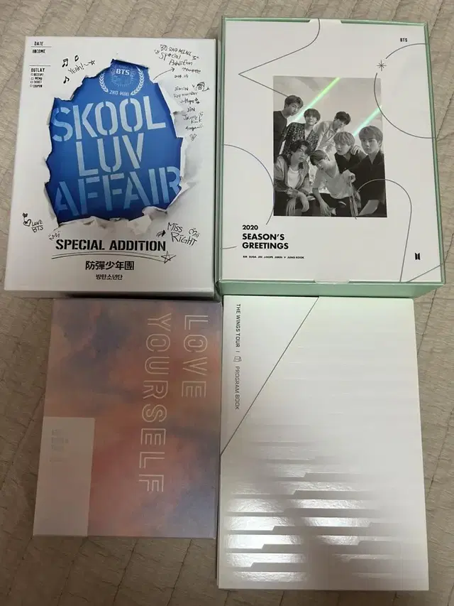 방탄 dvd 개별일괄석진윤기호석남준지민태형정국유럽화온스화에필나우모리즈윈패