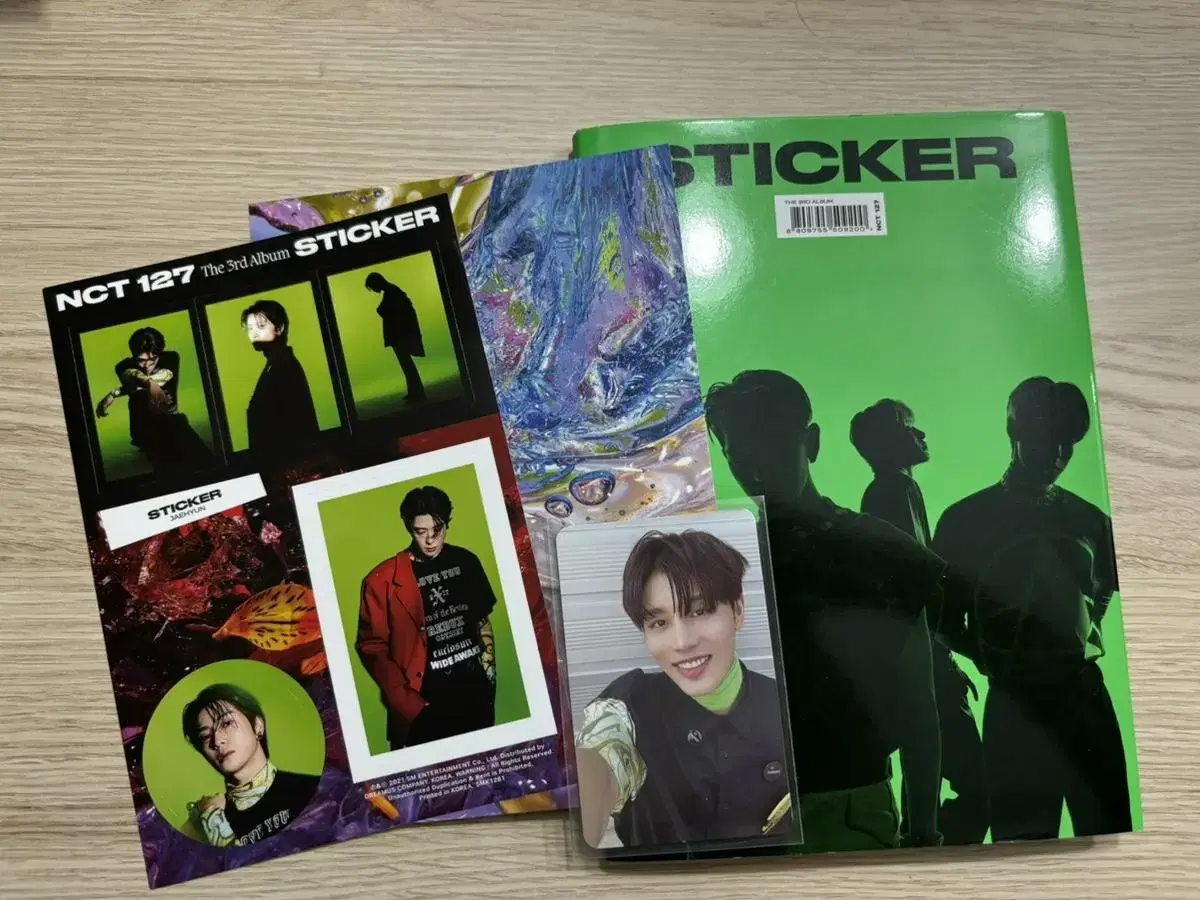 NCT 127 sticker album (fully configured)