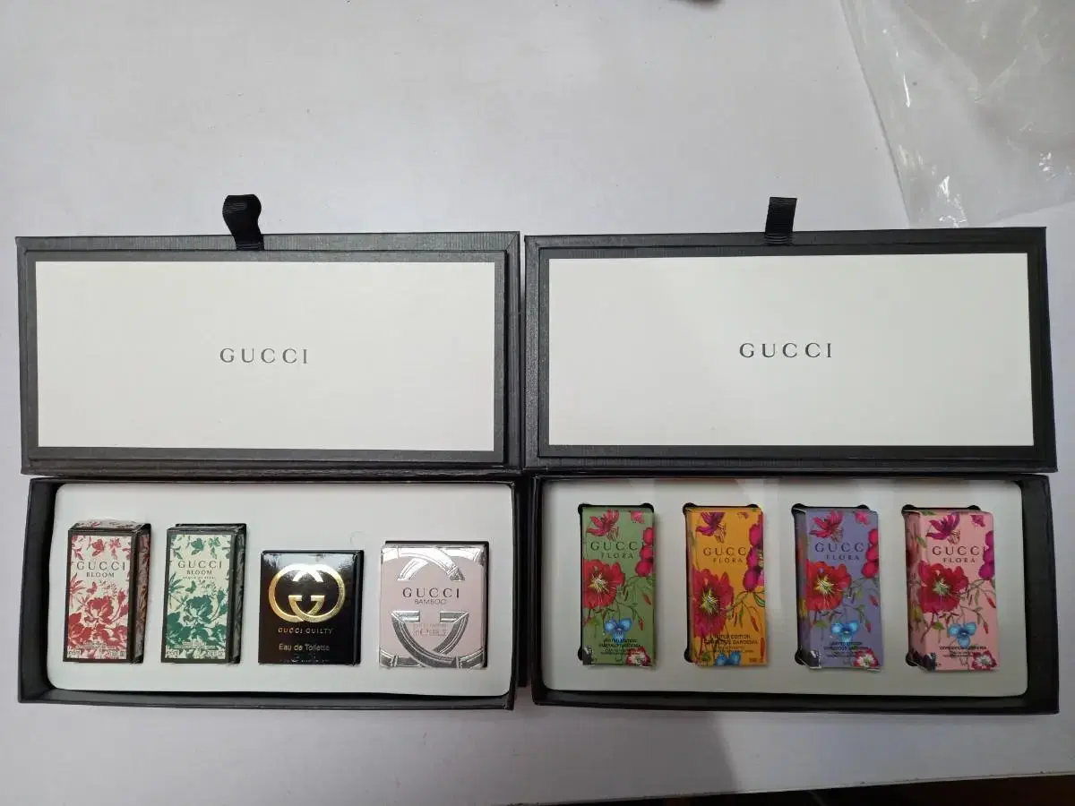 Four popular Gucci products, four Gucci Flora products