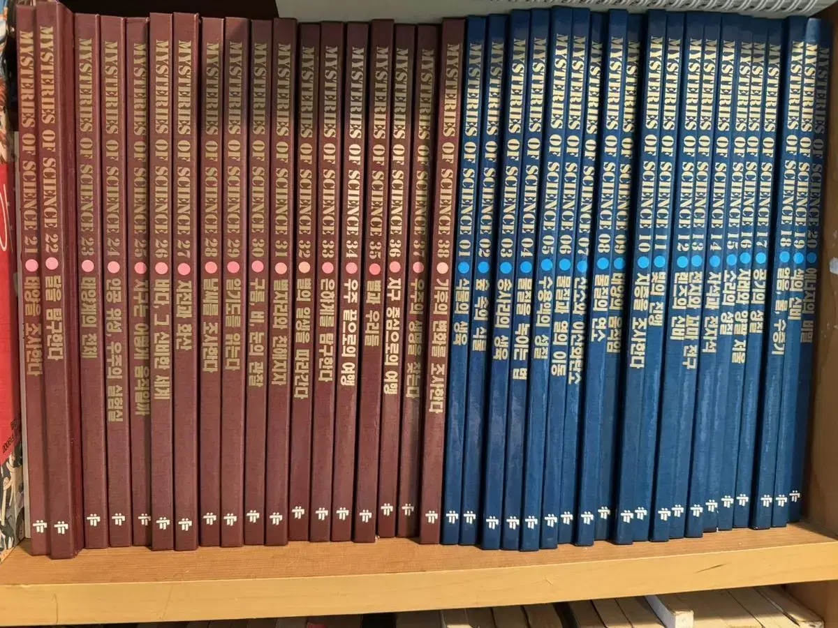 All 38 volumes of eunbi of Science