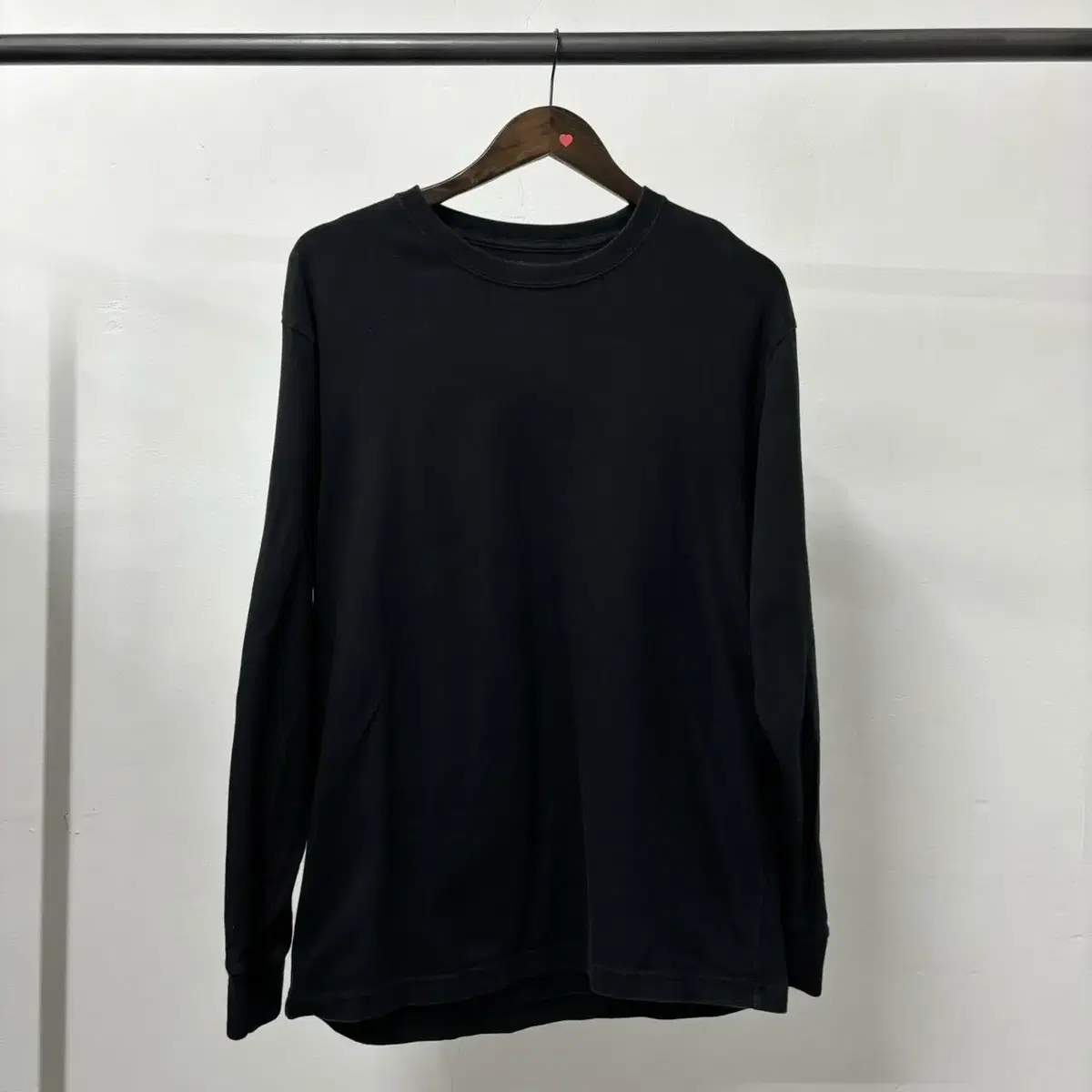 MooShinSaStandard Plain Blank Long Sleeve Tee (100) Quick sale