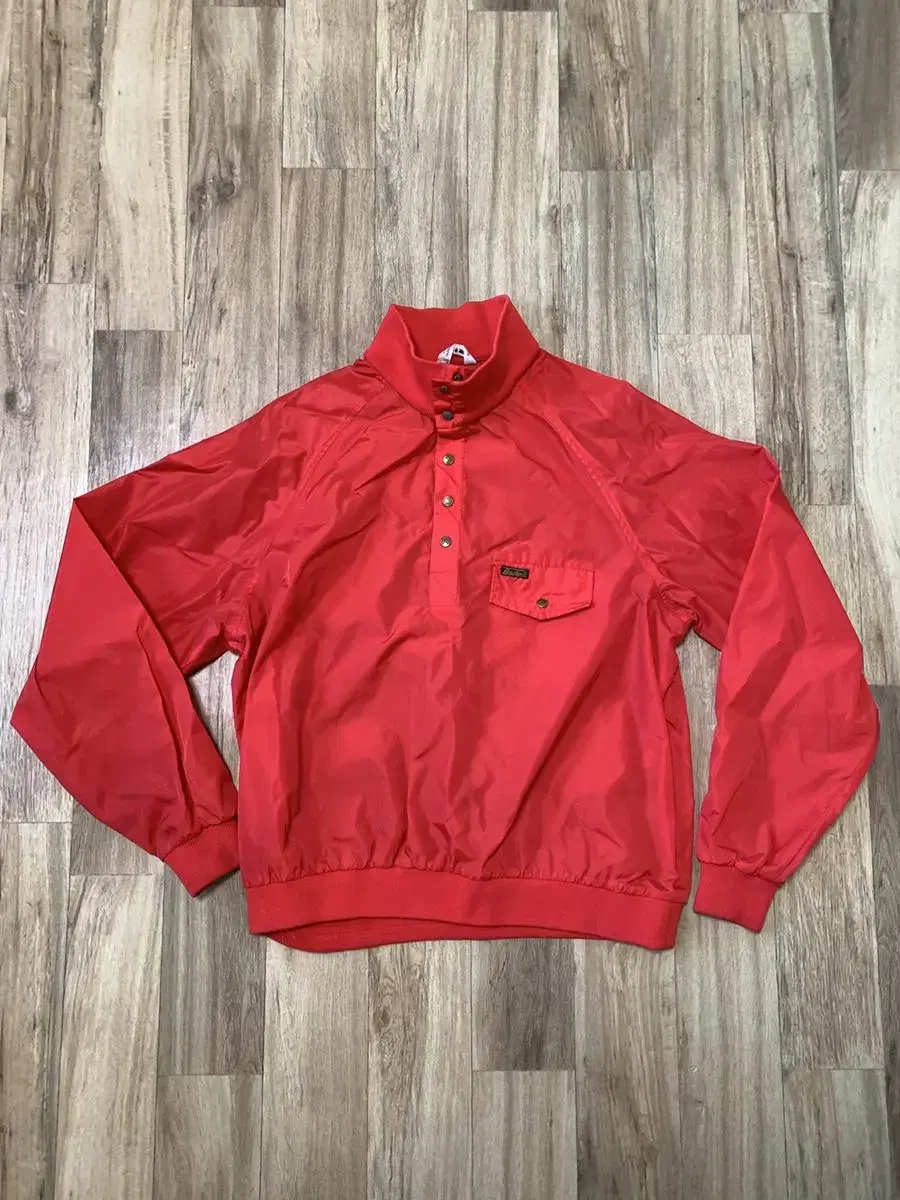 Eddie Bauer Vintage Snap Pocket Nylon Anorak Jacket