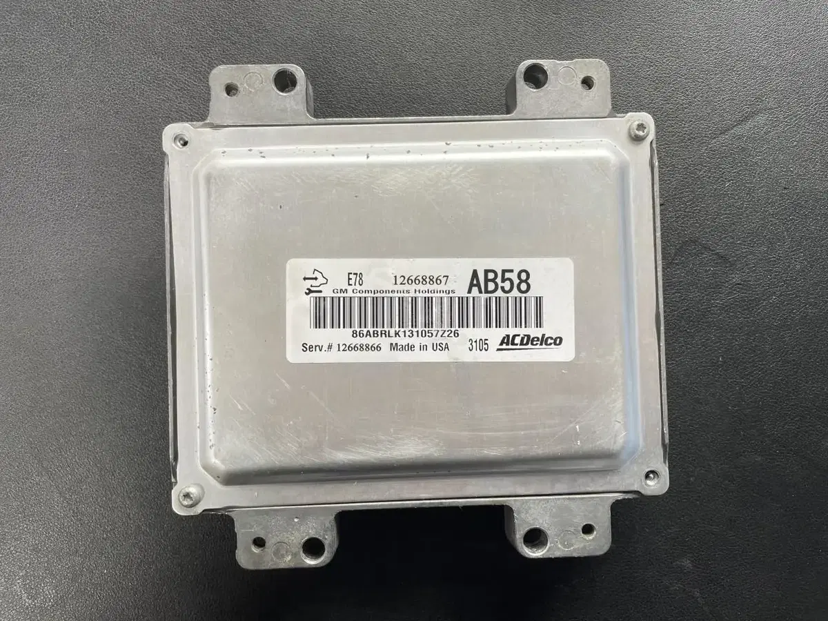 쉐보레 크루즈 ECU 12668867 AB58 / 12668866