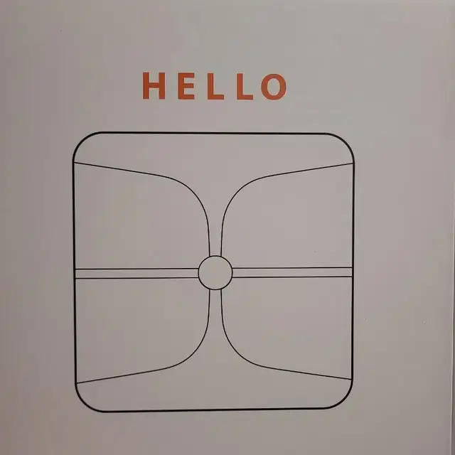 한화 Hello Scale 체중계