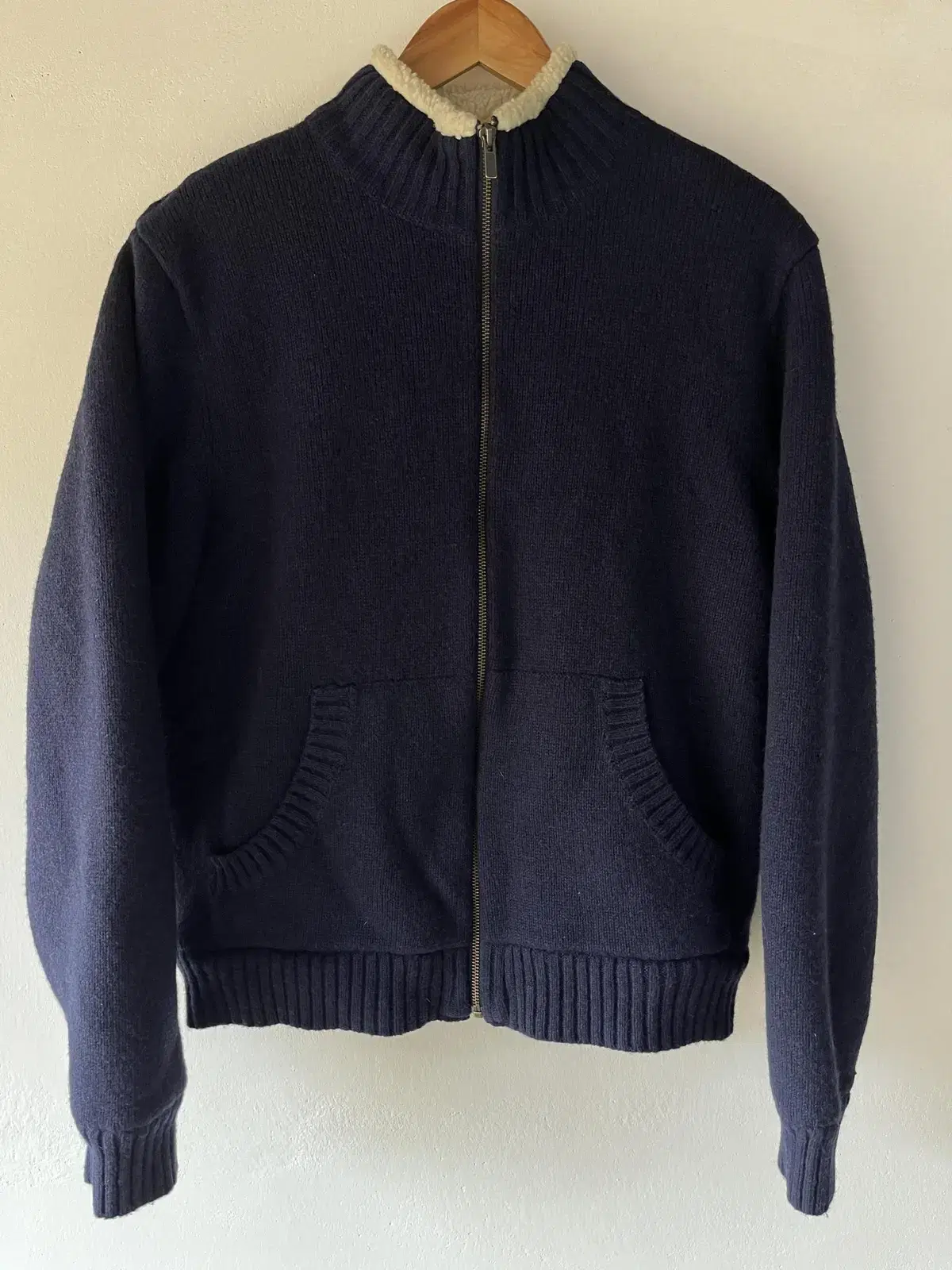 L.L.Bean Boa Fleece Zip-Up Knit